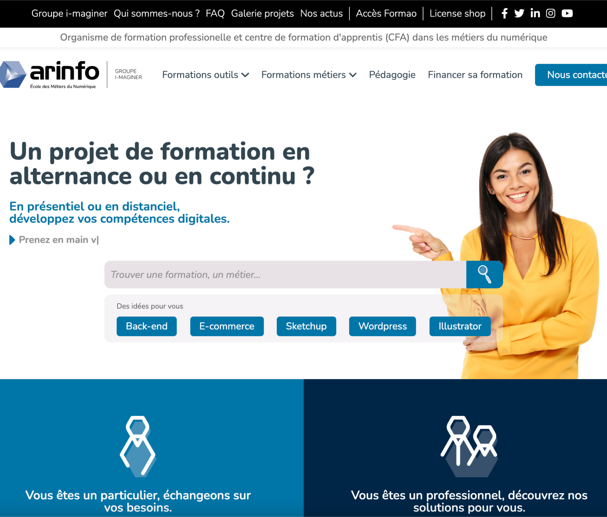 Nouveau site web arinfo.fr !