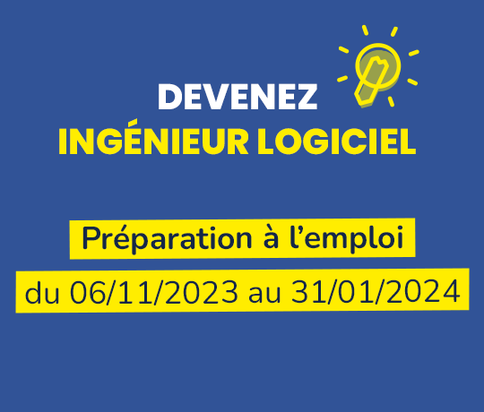 Préparation Opérationnelle à l'Emploi : Devenez ingénieur logiciel 