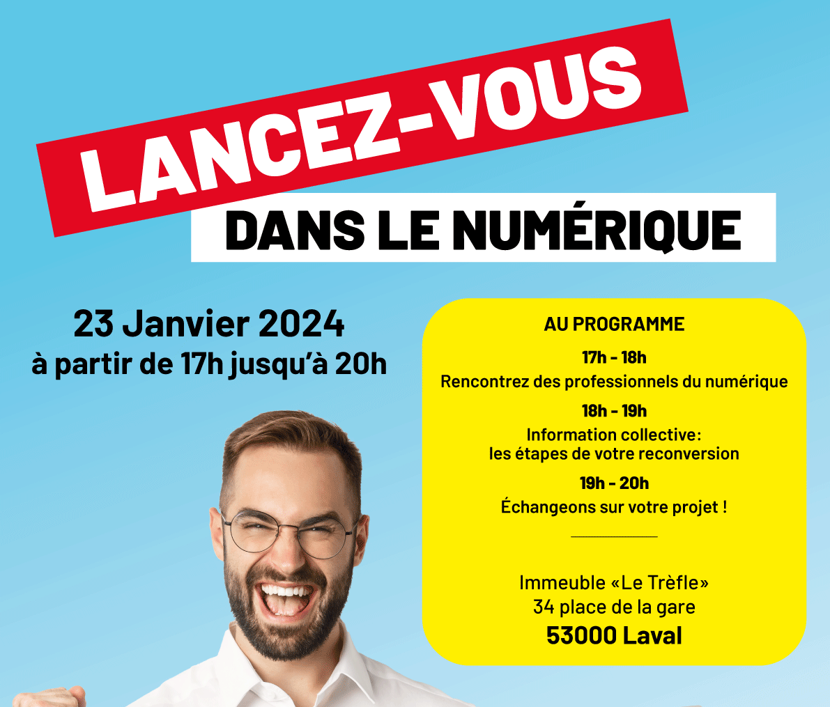 Conférence : Lancez-vous dans le numérique !