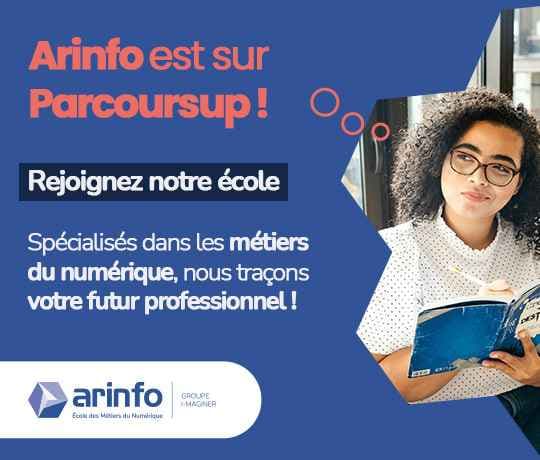 Formations via Parcoursup chez Arinfo : une porte vers votre avenir professionnel !